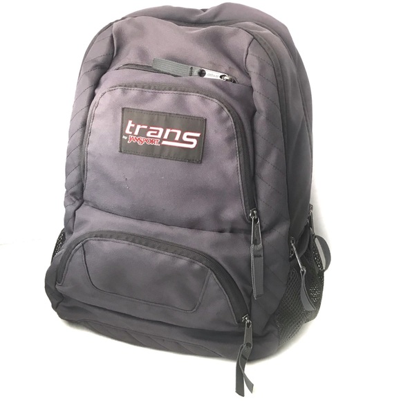 Trans by Jansport Grey Book-bag Backpack - Picture 1 of 7